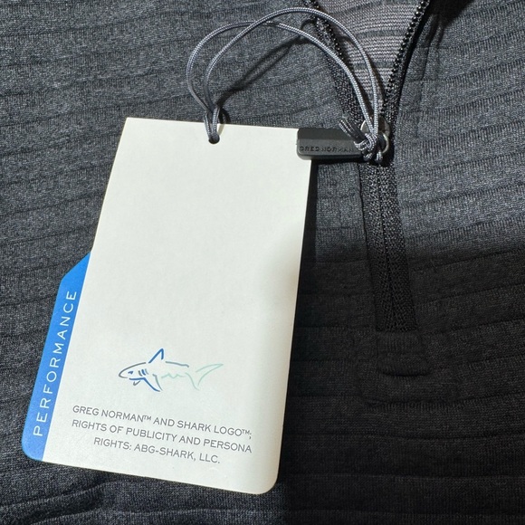 Greg Norman Attack life Mens Colorblock Long Sleeves 1/4 Zip Pullover Small NWT - Picture 6 of 11